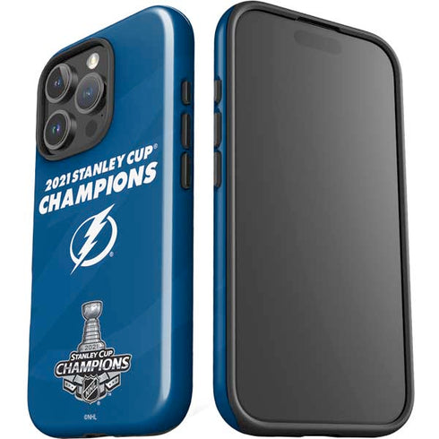 NHL 2021 Stanley Cup Champions Tampa Bay Lightning iPhone 16 Pro Impact Case